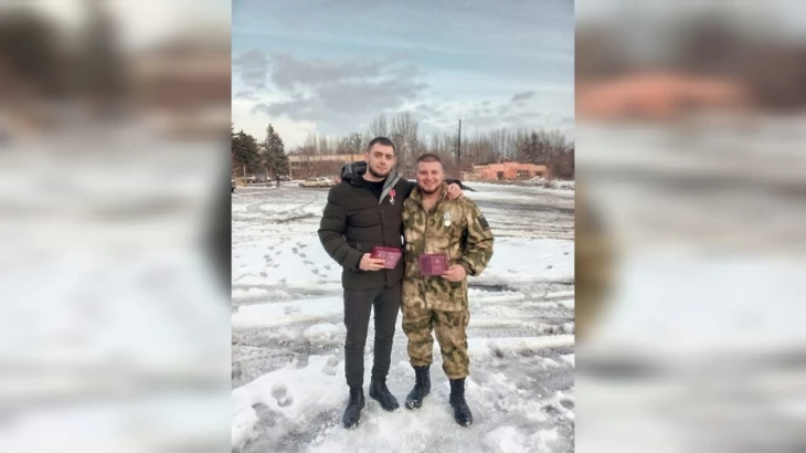 Константин Колесников и Федор Крячков (справа налево)