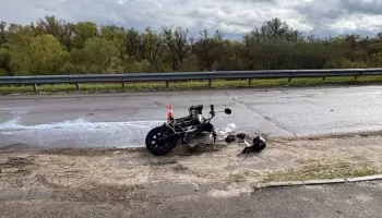 В Воронежской области мотоциклист врезался в автомобиль Honda и попал в больницу