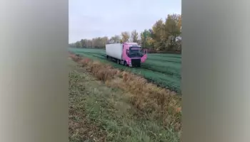 В Воронежской области водитель розовой фуры устроил аварию с четырьмя пострадавшими