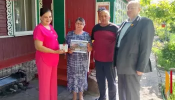 В Терновском районе презентовали брошюру об истории села Народное