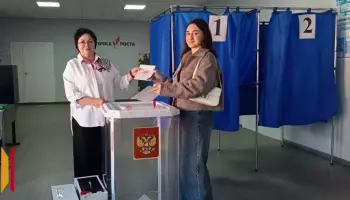 Жительница Верхнего Мамона впервые приняла участие в выборах