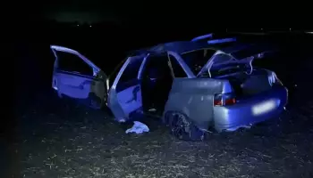 В Воронежской области ВАЗ вылетел с дороги и опрокинулся: пострадала 15-летняя девушка