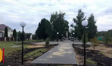 В грибановском селе Листопадовка общественники благоустроили территорию мемориала