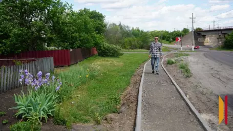 В Таловой на улице Чапаева построят тротуар протяженностью около 1,5 км