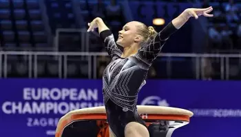 Воронежская гимнастка Ангелина Мельникова стала трехкратной чемпионкой Евро-2026
