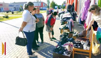 В Таловой раздали более 1 тыс вещей в рамках акции &laquo;Помоги собраться в школу&raquo;