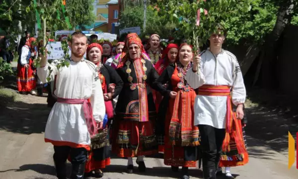 В Новой Усмани прошел Межрегиональный фольклорный фестиваль &laquo;На Троицу&raquo;