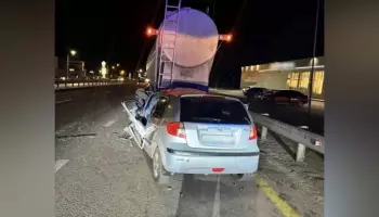 Под Воронежем водитель Hyundai врезался в грузовик и погиб