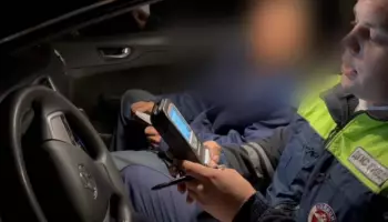 В Воронежской области мужчина лишился мопеда за пьяную езду: видео