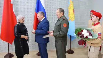 Орден Мужества участника СВО из Каменки передали его родным