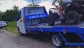 Воронежские полицейские остановили 28-летнего водителя квадроцикла без документов: видео