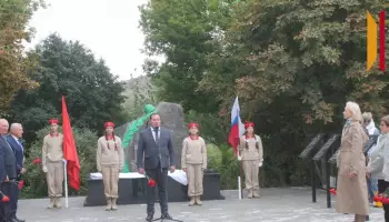 В хохольском селе Борщево после реставрации открыли мемориал погибшим в годы ВОВ землякам