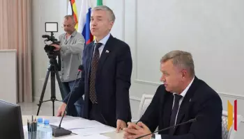 Поворинский район с рабочим визитом посетил депутат Госдумы РФ Евгений Ревенко