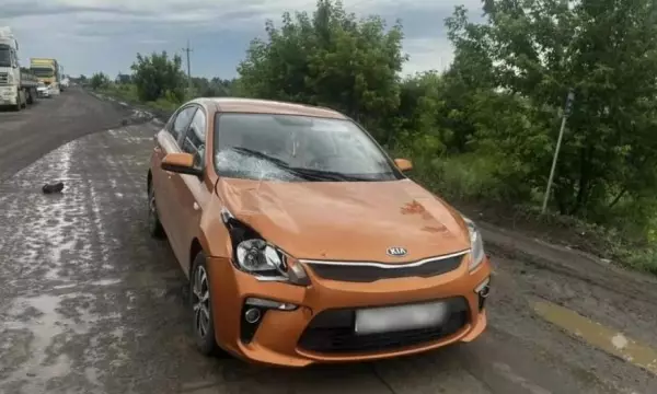 В Воронежской области автомобиль KIA объезжал колонну машин и сбил жителя Смоленской области