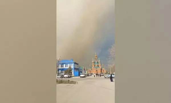 Воронежцы сообщили о сильном дыме в районе парка в Семилуках