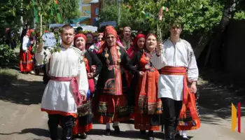 В Новой Усмани прошел Межрегиональный фольклорный фестиваль &laquo;На Троицу&raquo;