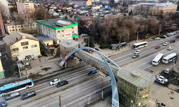 В воронежском Шилово задымился автобус №21