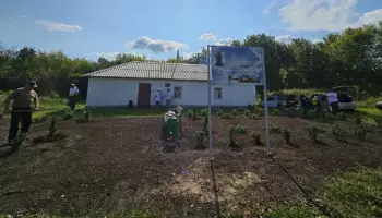 В Панинском районе благоустроили территорию у дома-музея священнослужителя