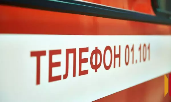 В Воронежской области загорелся локомотив