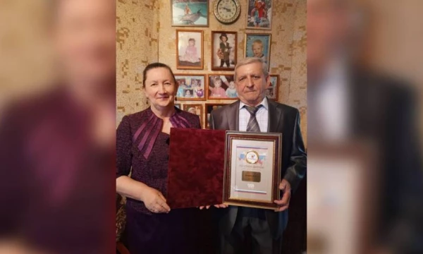 В Кремлевском дворце наградили семью Посвежинных из Воронежской области