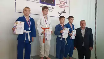 Подгоренский спортсмен стал серебряным призером межрайонного турнира по дзюдо