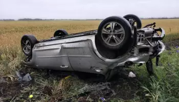 В Воронежской области Ford с 15-летним водителем врезался в дерево и перевернулся