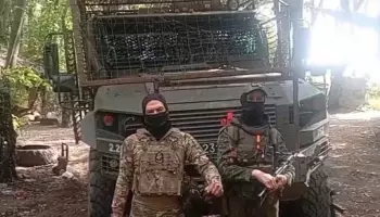 Бойцы медроты мотострелкового полка поблагодарили грибановцев за помощь