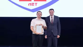 Мэр Воронежа поздравил сотрудников ГИБДД с праздником