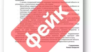 Личность экс-журналиста &laquo;МОЁ!&raquo; использовали для фейка о критике властей Воронежа