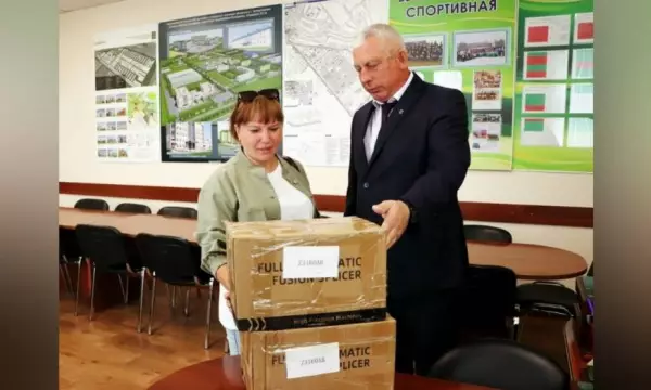 Из Бутурлиновки в зону СВО передали сварочные аппараты для оптоволокна