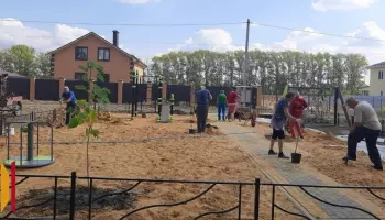 Активисты благоустроят спортплощадку в хохольском селе Новогремяченское