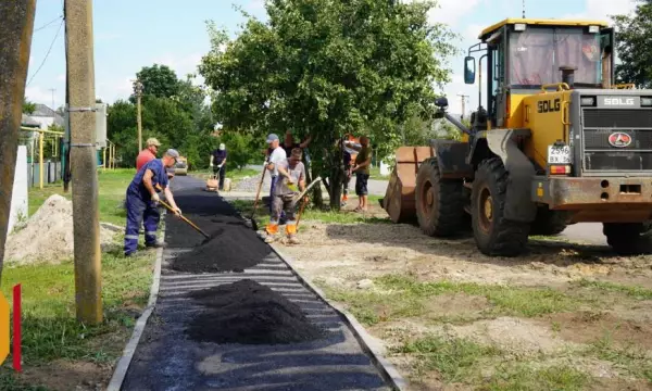 В Таловой построят новый тротуар на улице Пионерской