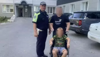 Воронежские полицейские доставили в больницу 8‑летнего мальчика, получившего травму