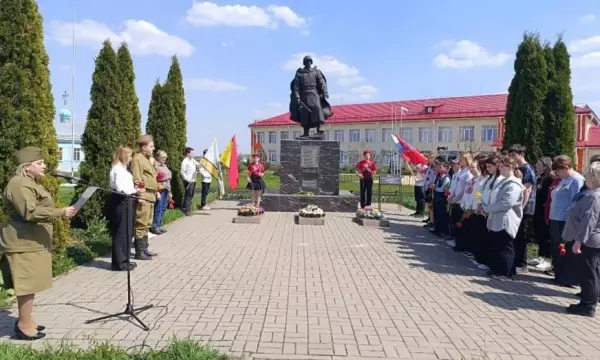 Акцию &laquo;Огонь Победы&raquo; провели в Репьевском районе