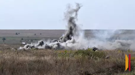 В Воронежской области взорвали 4 боеприпаса времен ВОВ