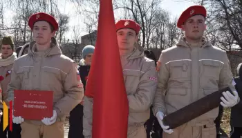 Поворинцы приняли &laquo;Эстафету Памяти&raquo;