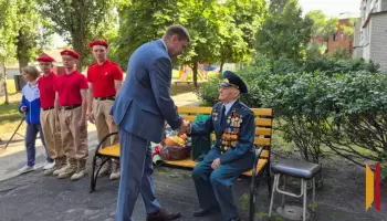 Праздник для юбиляра: воронежский ветеран Великой Отечественной войны Владимир Мазиев отметил 100 лет