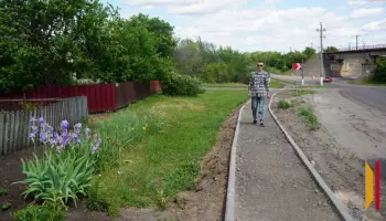 В Таловой на улице Чапаева построят тротуар протяженностью около 1,5 км