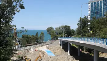 В Кудепсте строят самую длинную эстакаду в Сочи и самый длинный тоннель в России